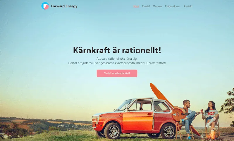 Forward Energy omdöme webbplats