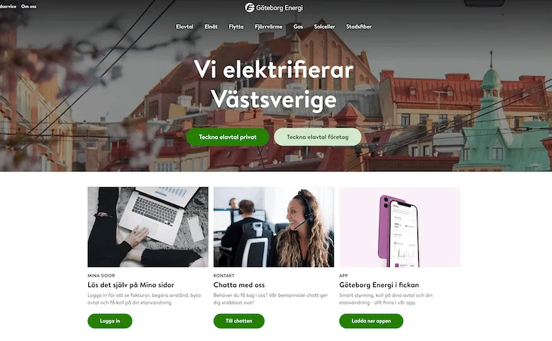 Göteborg Energi AB omdöme Göteborg Energi AB omdöme webbplats