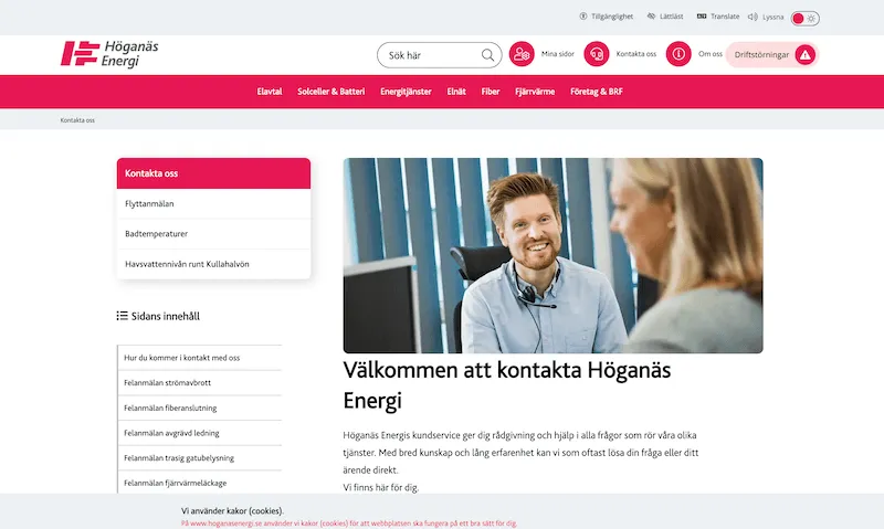 Höganäs Energi omdöme Höganäs Energi omdöme webbplats