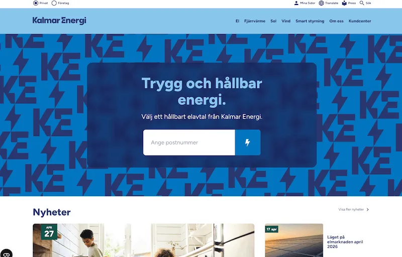 Kalmar Energi omdöme Kalmar Energi omdöme webbplats