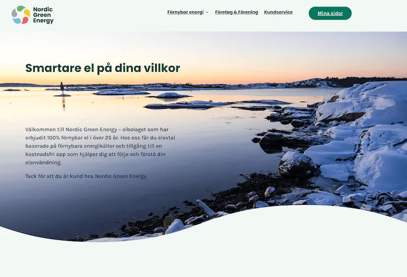 Nordic Green Energy omdöme webbplats