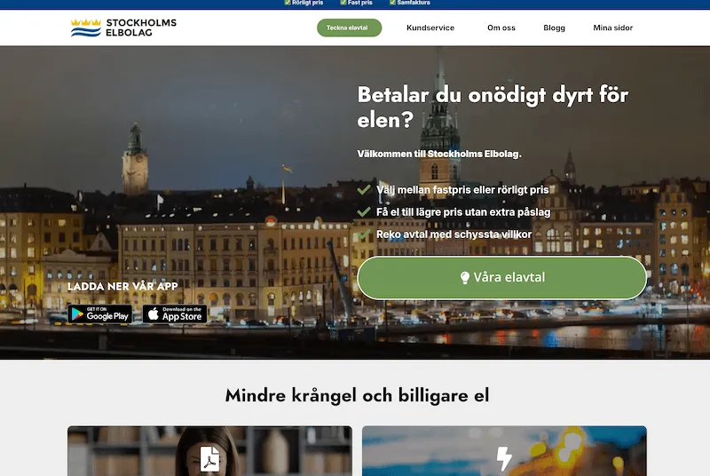 Stockholms Elbolag omdöme Stockholms Elbolag omdöme webbplats