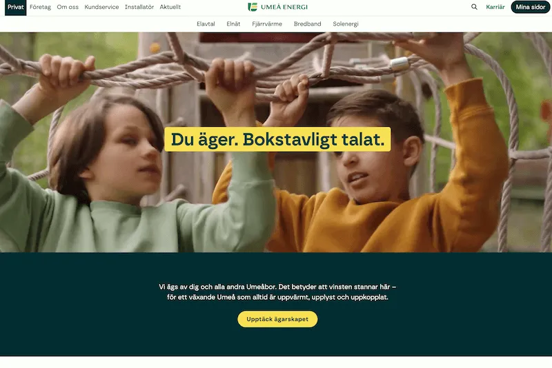 Umeå Energi Elhandel AB omdöme Umeå Energi Elhandel AB omdöme webbplats